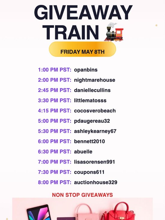 Other - The GIVEAWAY Raid Train | Friday May 8th | 1:30PM PST